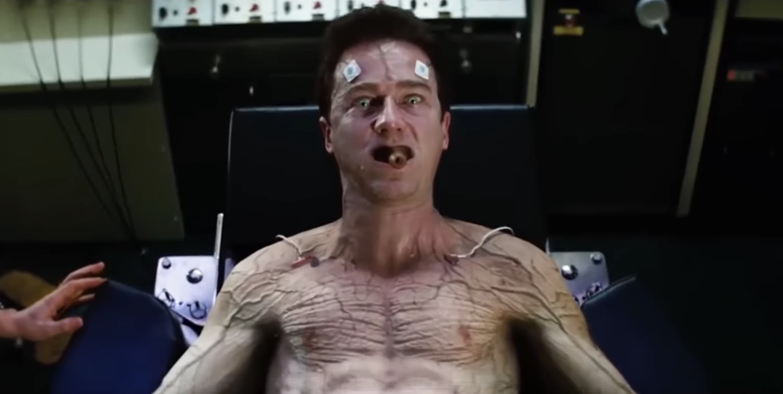 An image of Edward Norton in The Incredible Hulk