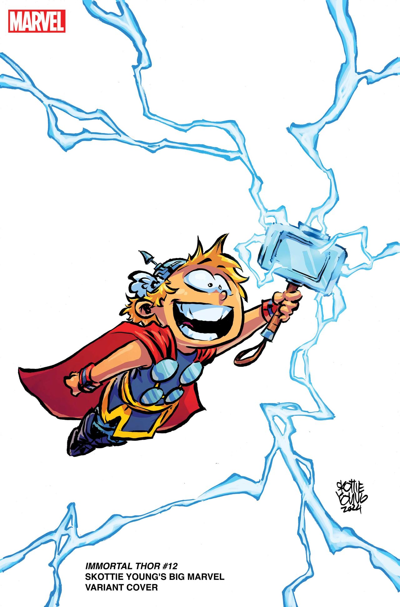 Big Marvel Skottie Young variant cover