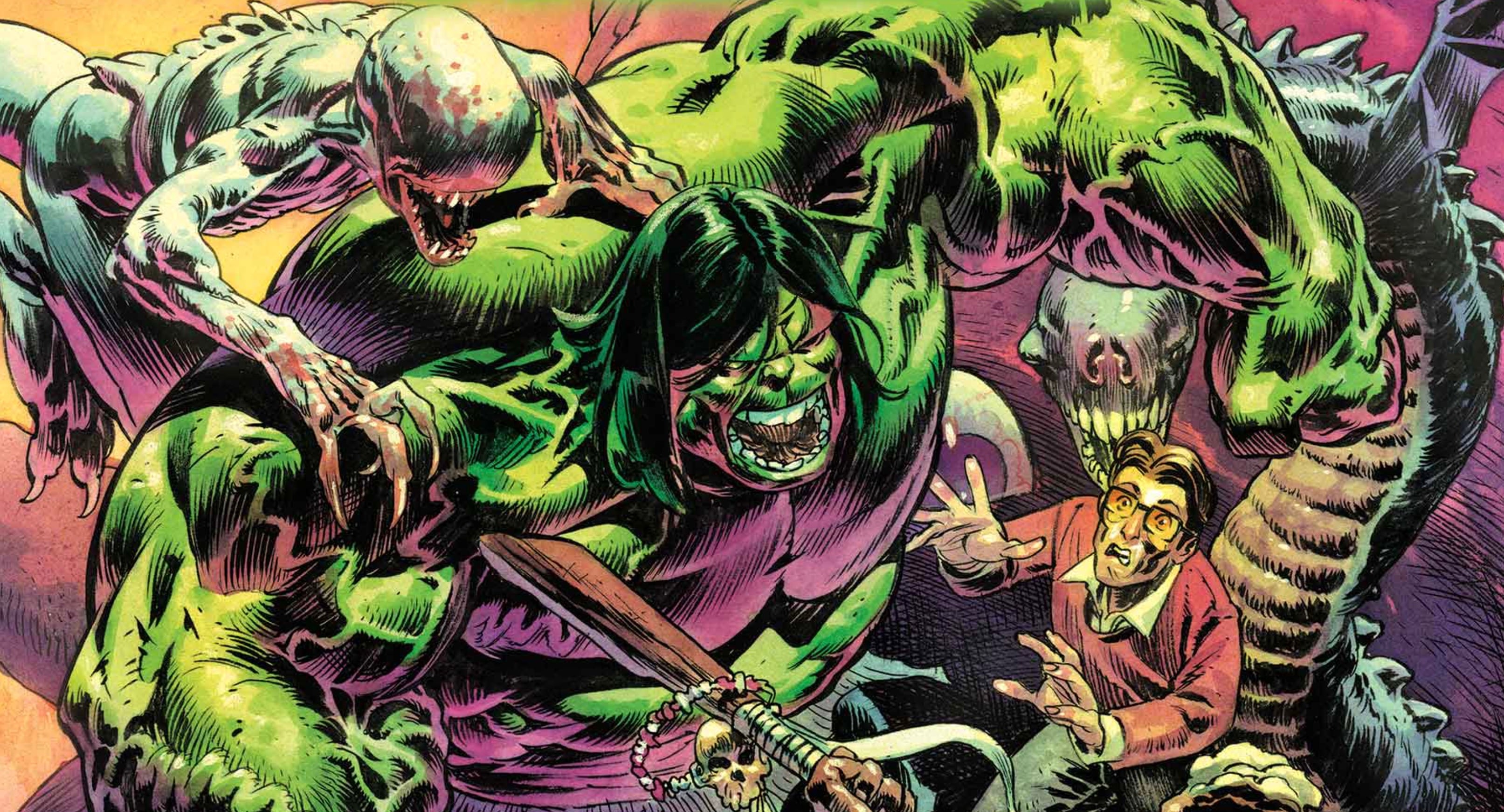 The cover of The Infernal Hulk #9