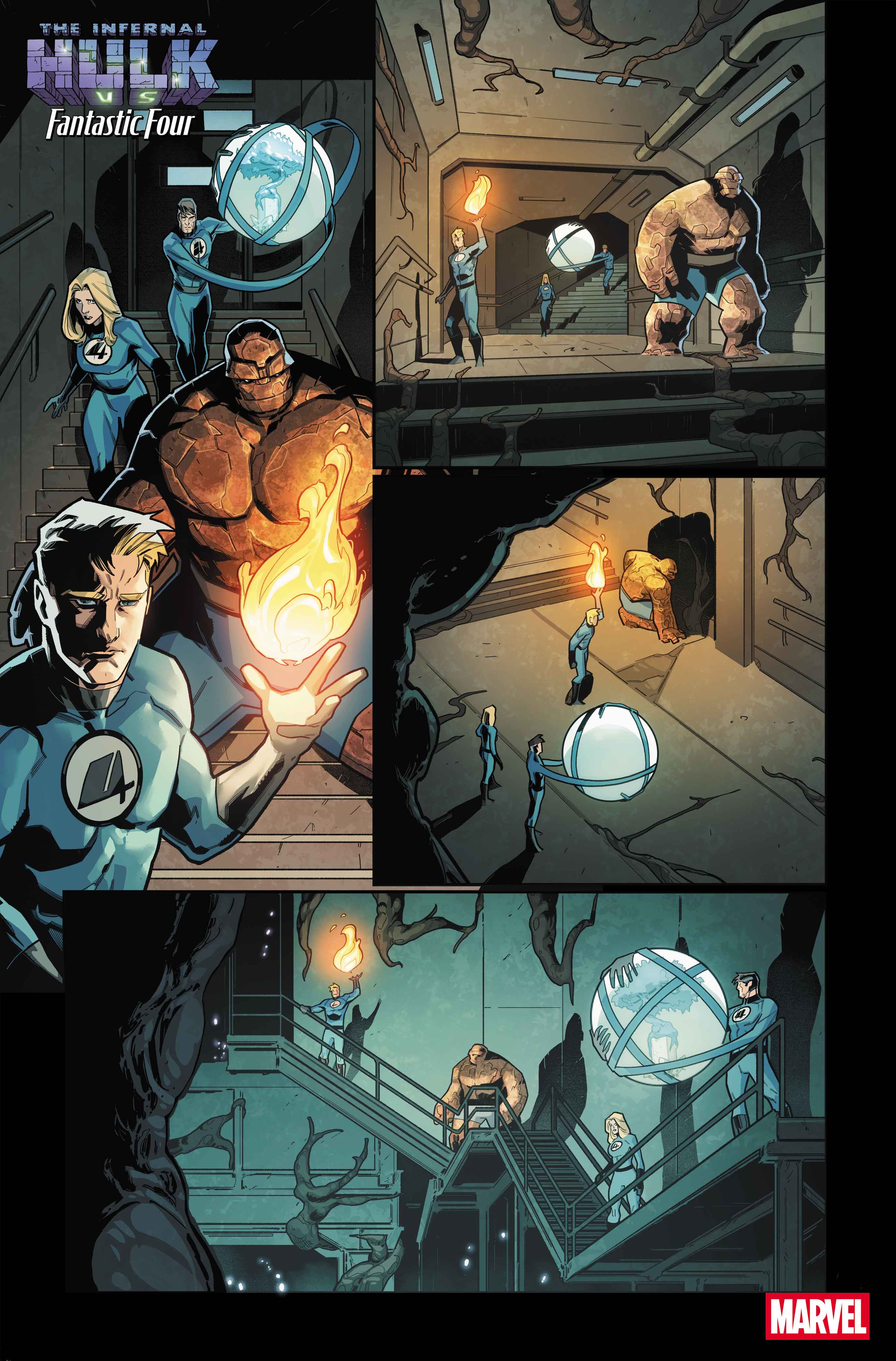 A page from The Infernal Hulk vs. Fantastic Four #1