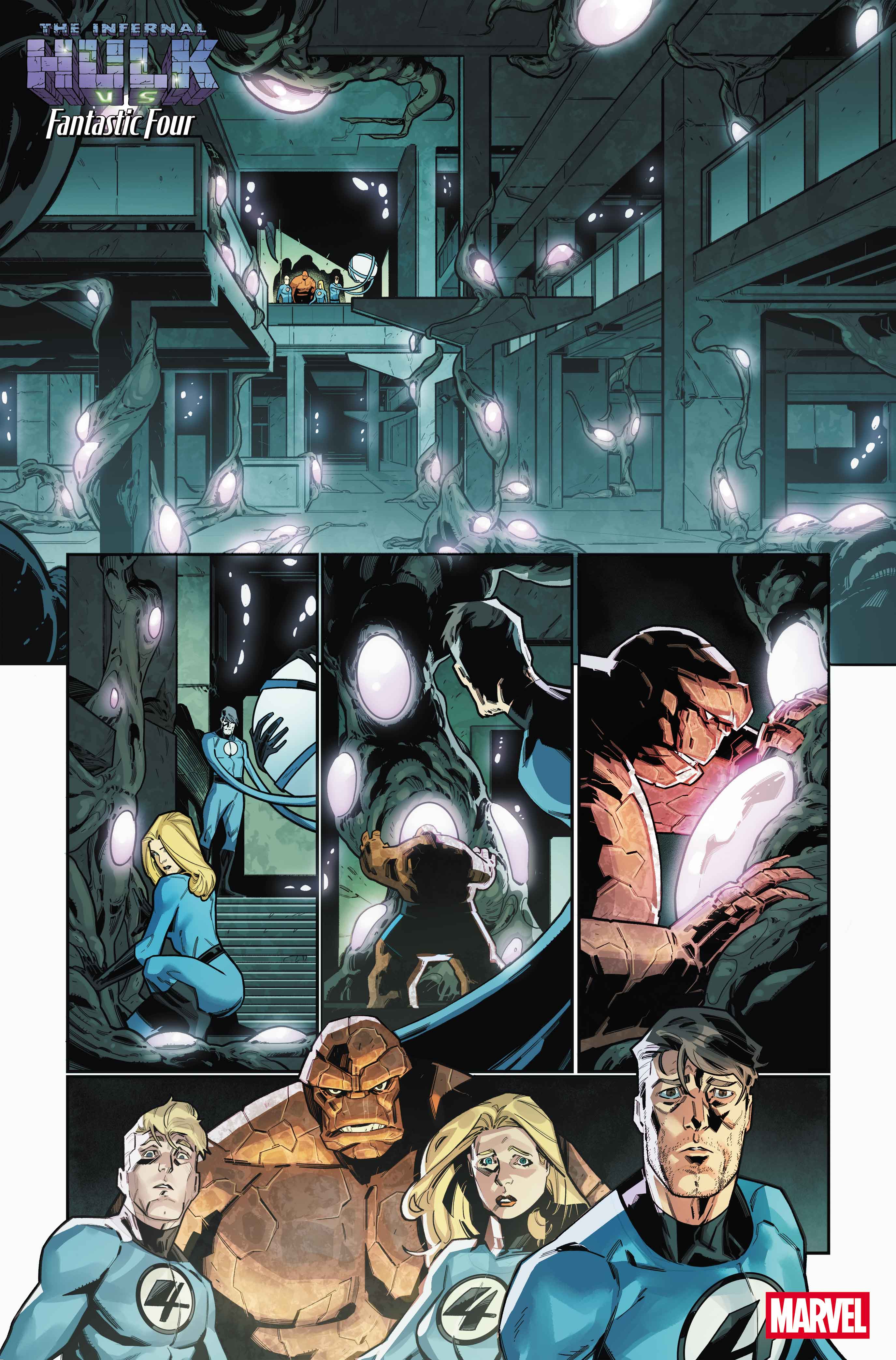 A page from The Infernal Hulk vs. Fantastic Four #1