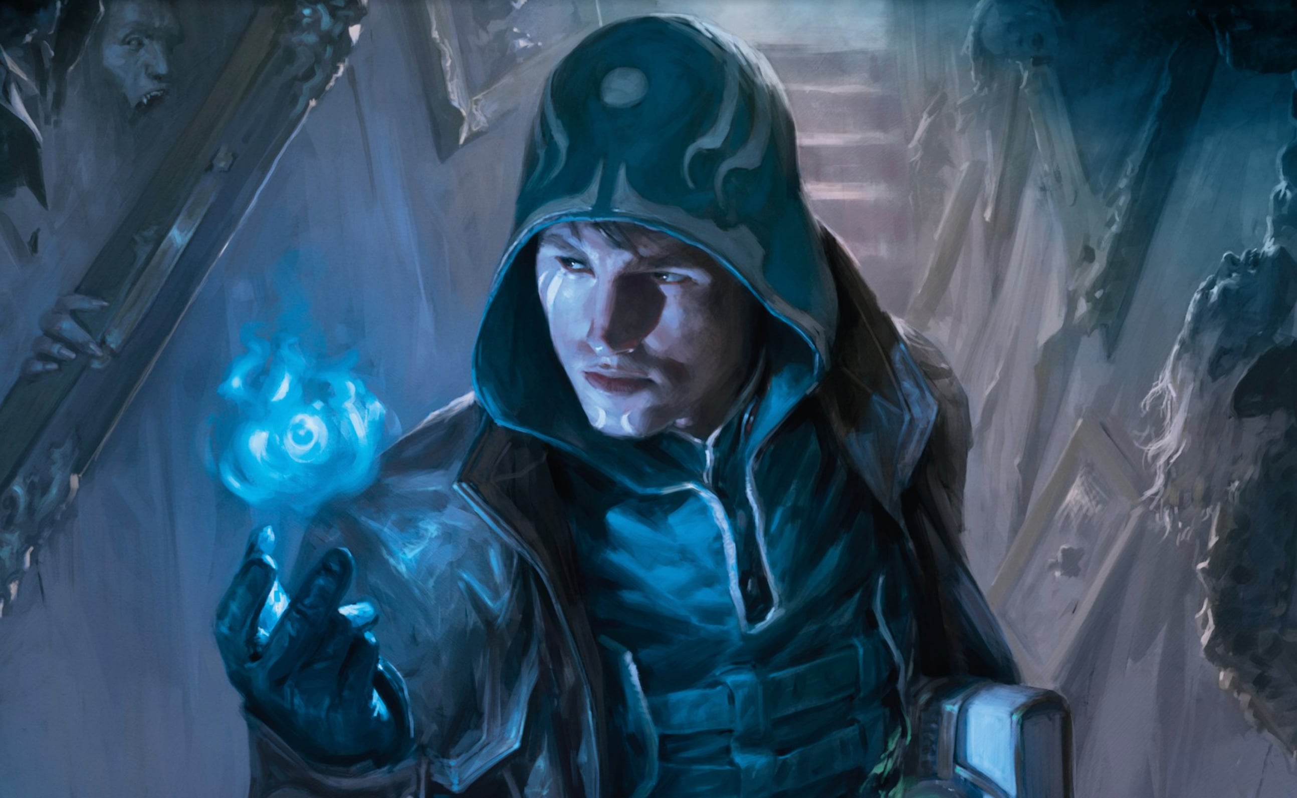The art for Jace, Unraveler of Secrets from Shadows over Innistrad