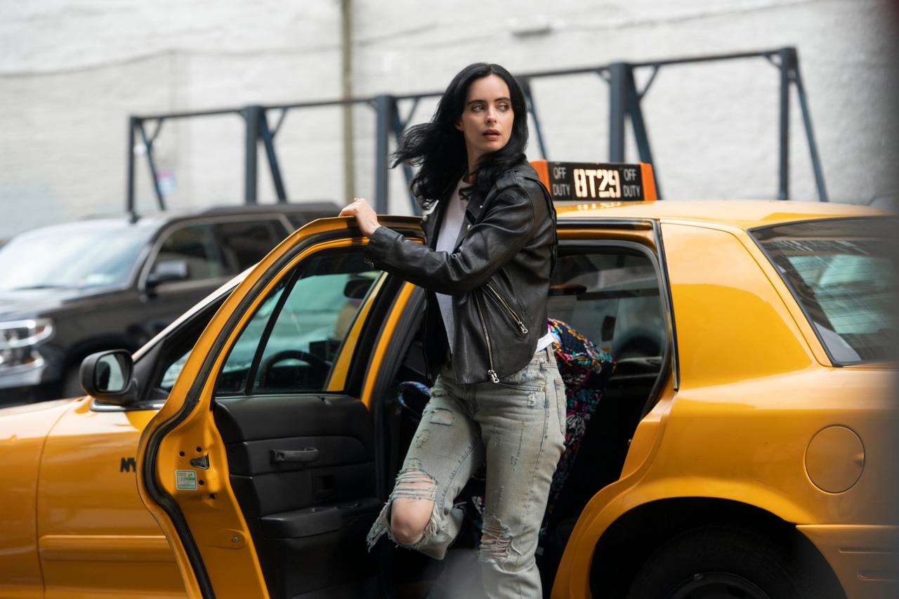 An image of Krysten Ritter as Jessica Jones