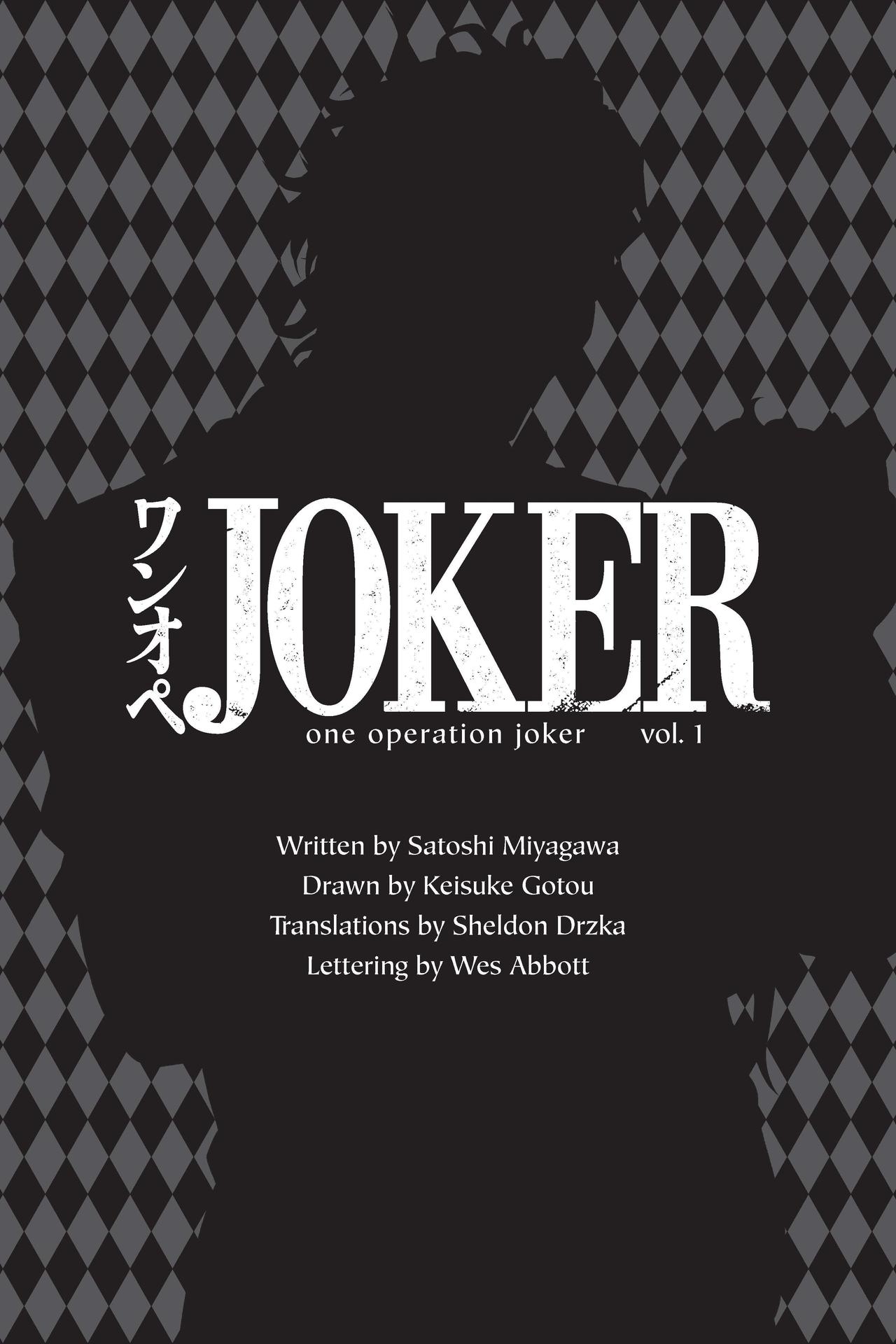 Joker: One Operation Joker Preview