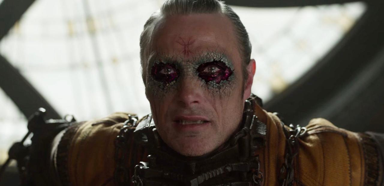 Mads Mikkelsen as Kaecilius in Doctor Strange