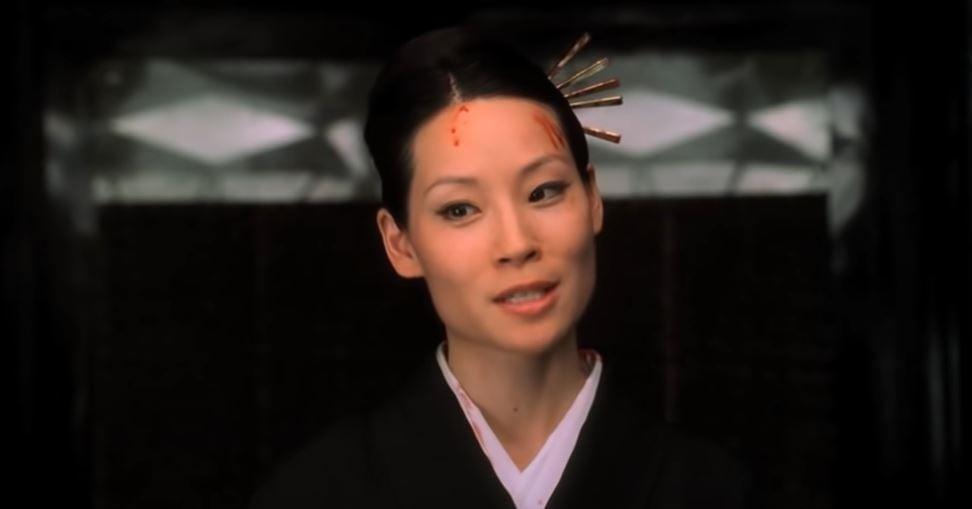 Movie still featuring Lucy Liu in Kill Bill