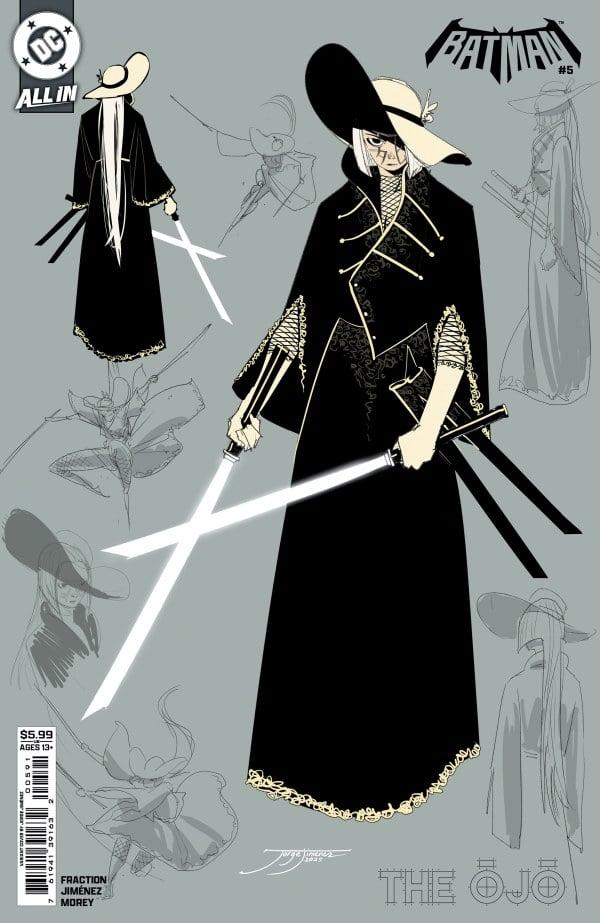 Batman #5 variant cover (revised)