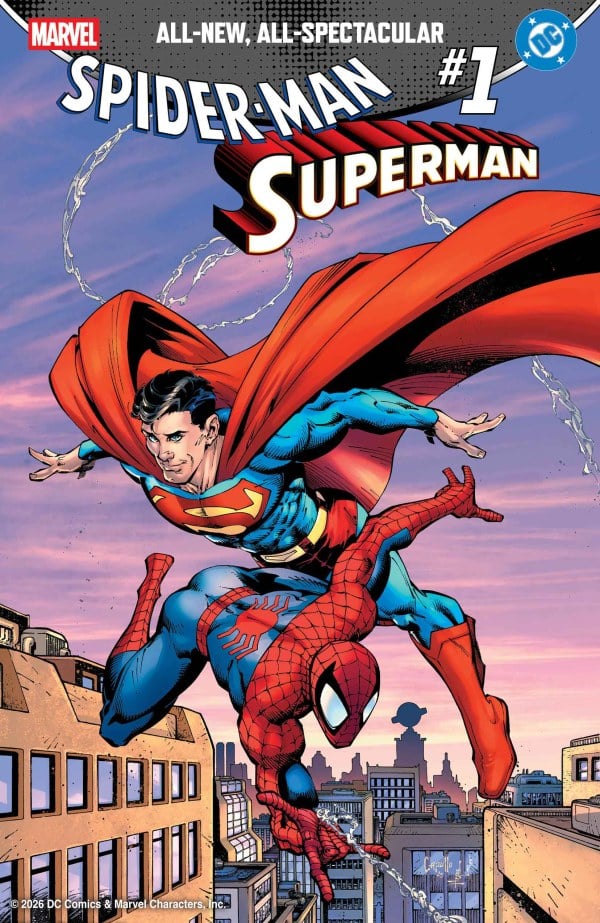 Spider-Man/Superman #1 variant cover