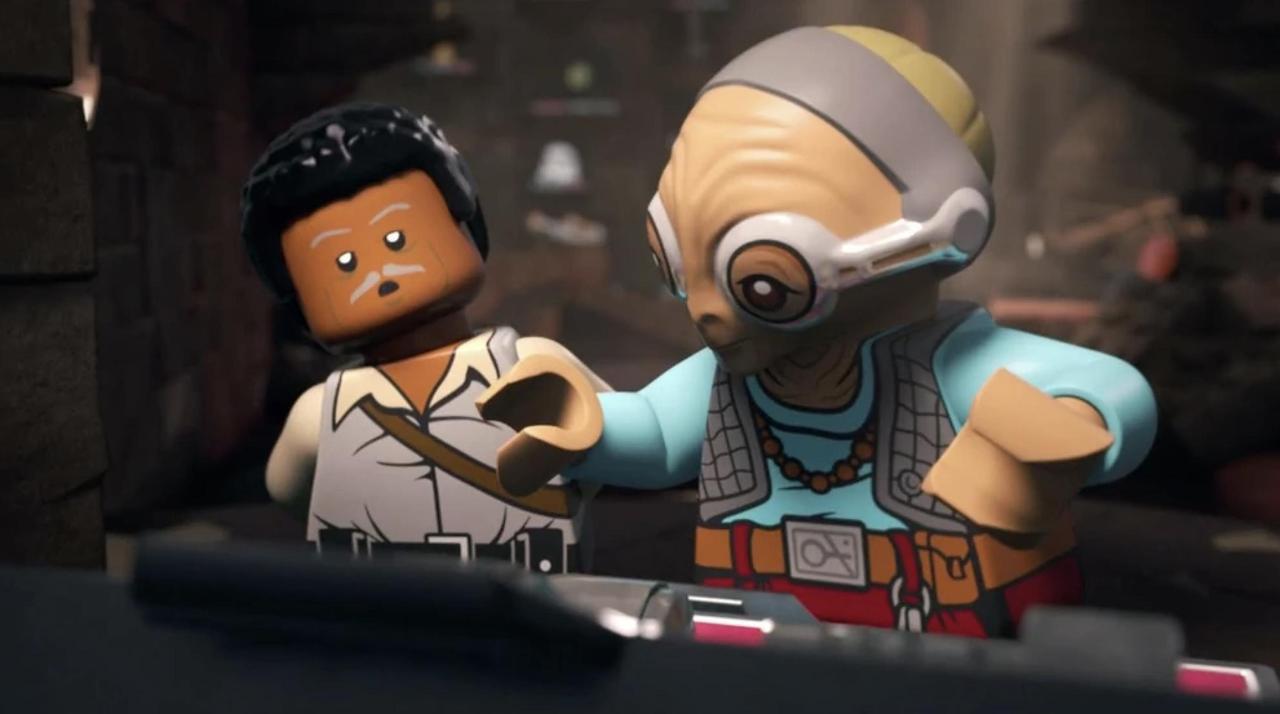 A still from LEGO Star Wars: The Resistance Rises