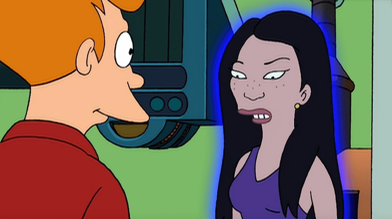 Still image featuring Lucy Liu character in Futurama