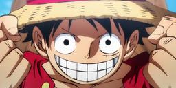 Luffy smiling close up