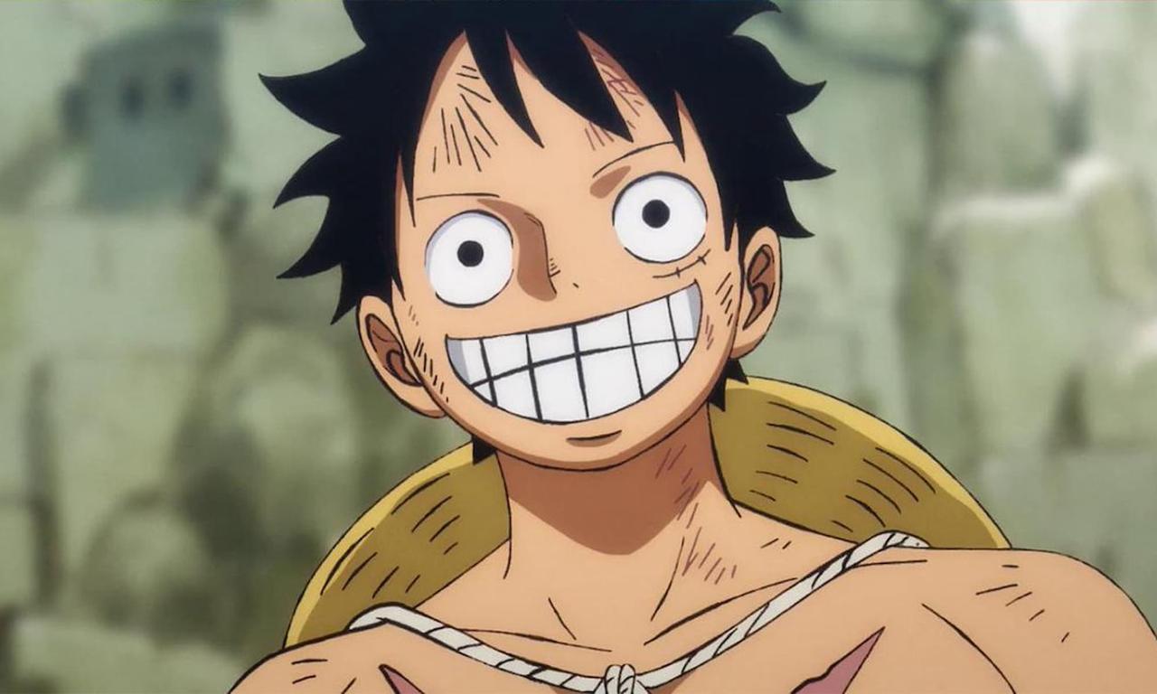 Luffy Smiling in One Piece