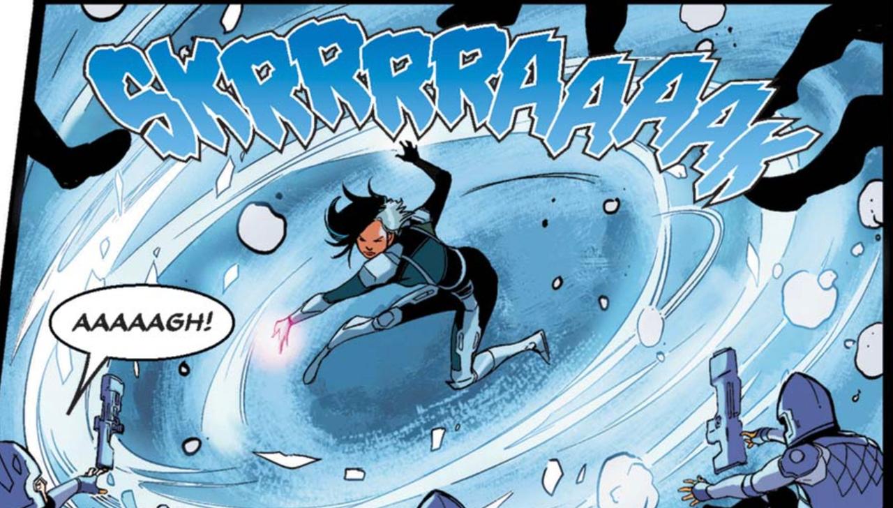 Luna Snow in Agents of Atlas #2
