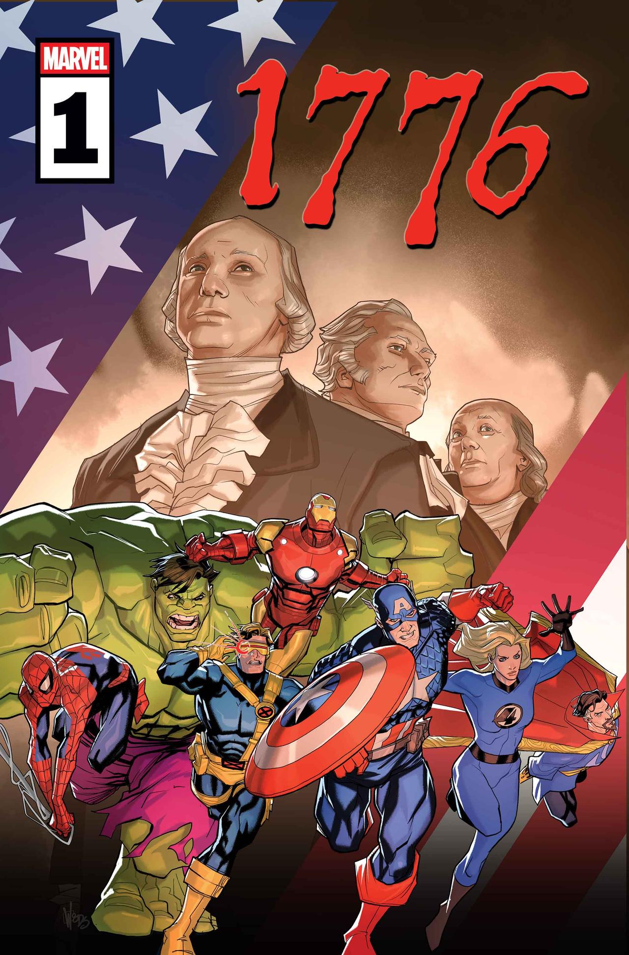 1776 #1 cover