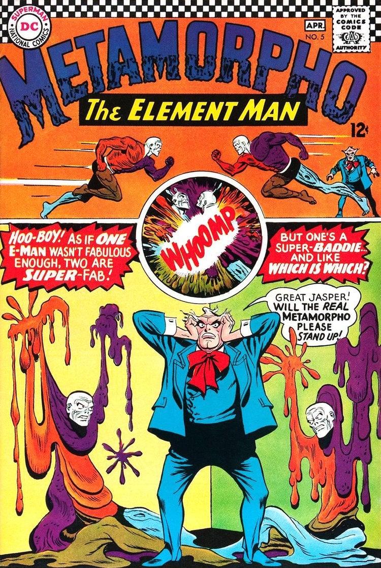 cover of Metamorpho, illustrated by Ramona Fradon