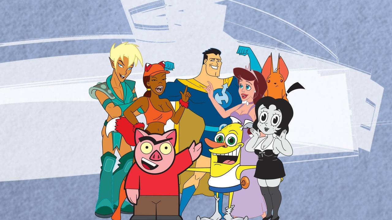 Promotional image for Drawn Together