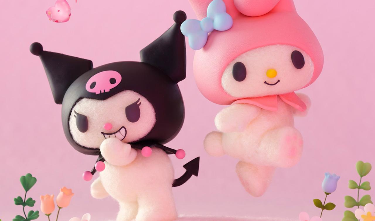 The poster for My Melody and Kuromi from Netflix