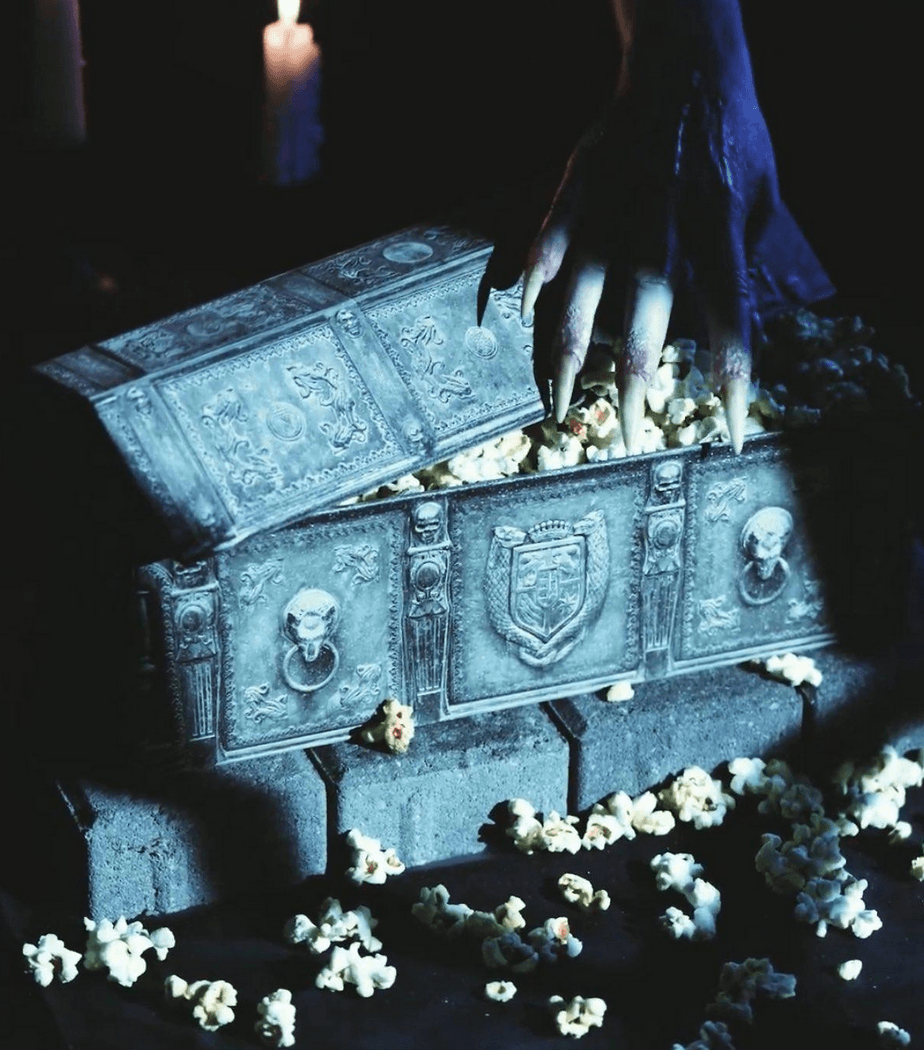 Nosferatu popcorn bucket sarcophagus