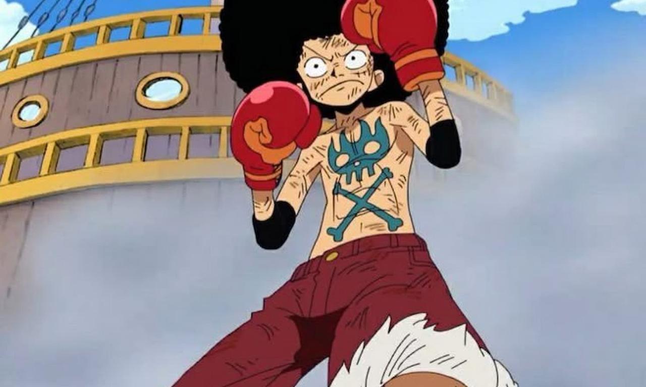 One Piece Luffy With An Afro