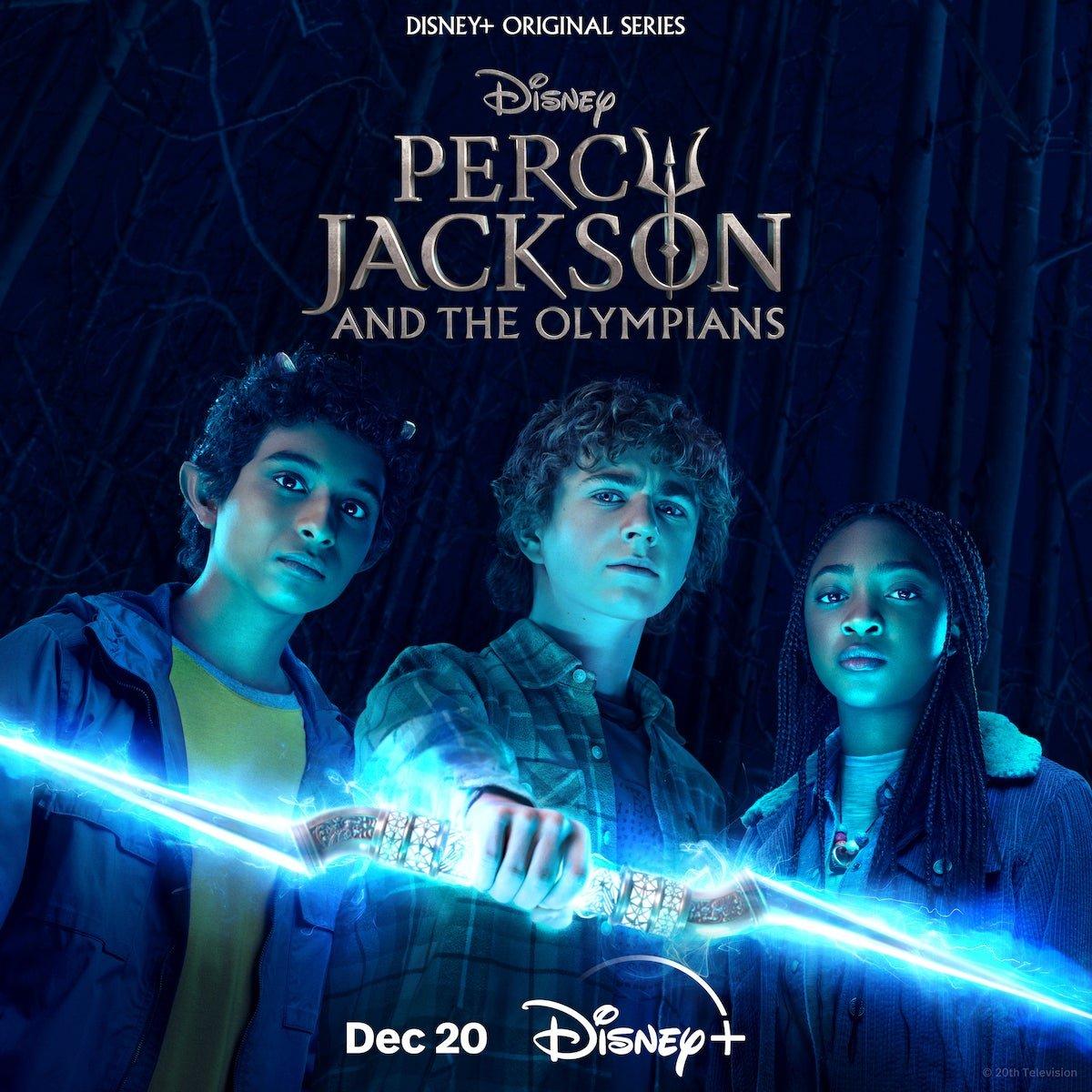 Percy Jackson key art