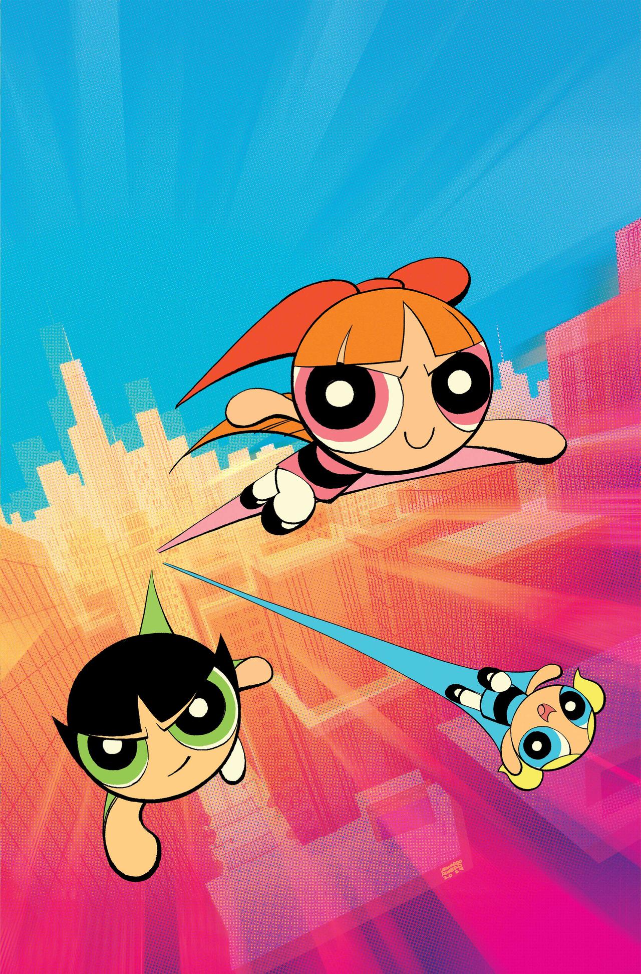 Powerpuff Girls cover one clean