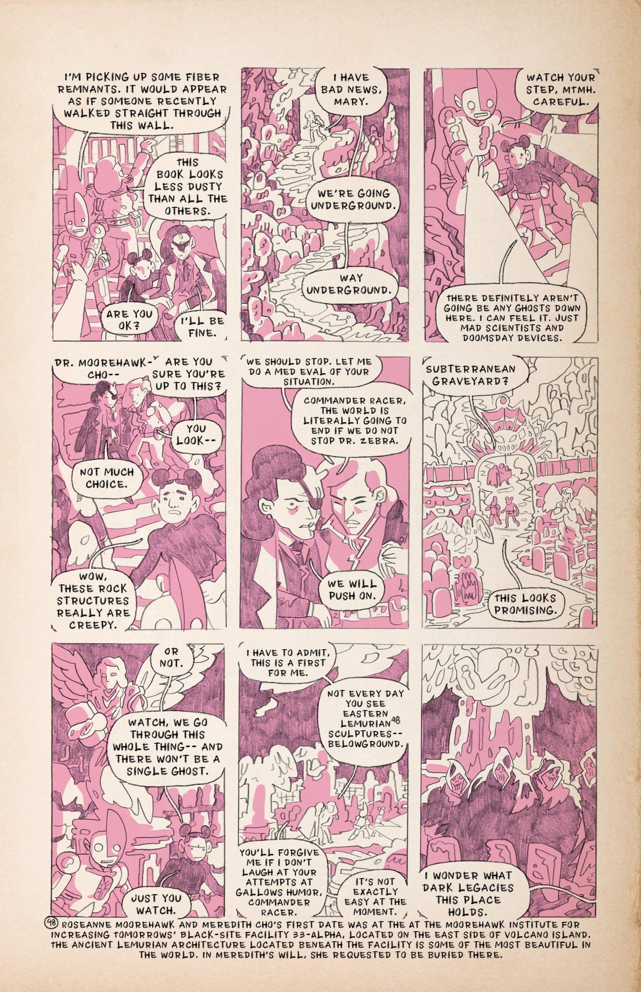 Pages from Mary Tyler Moorhawk