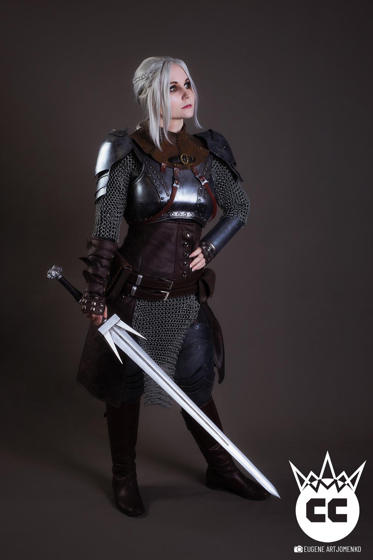 Puffancs as Ciri from The Witcher