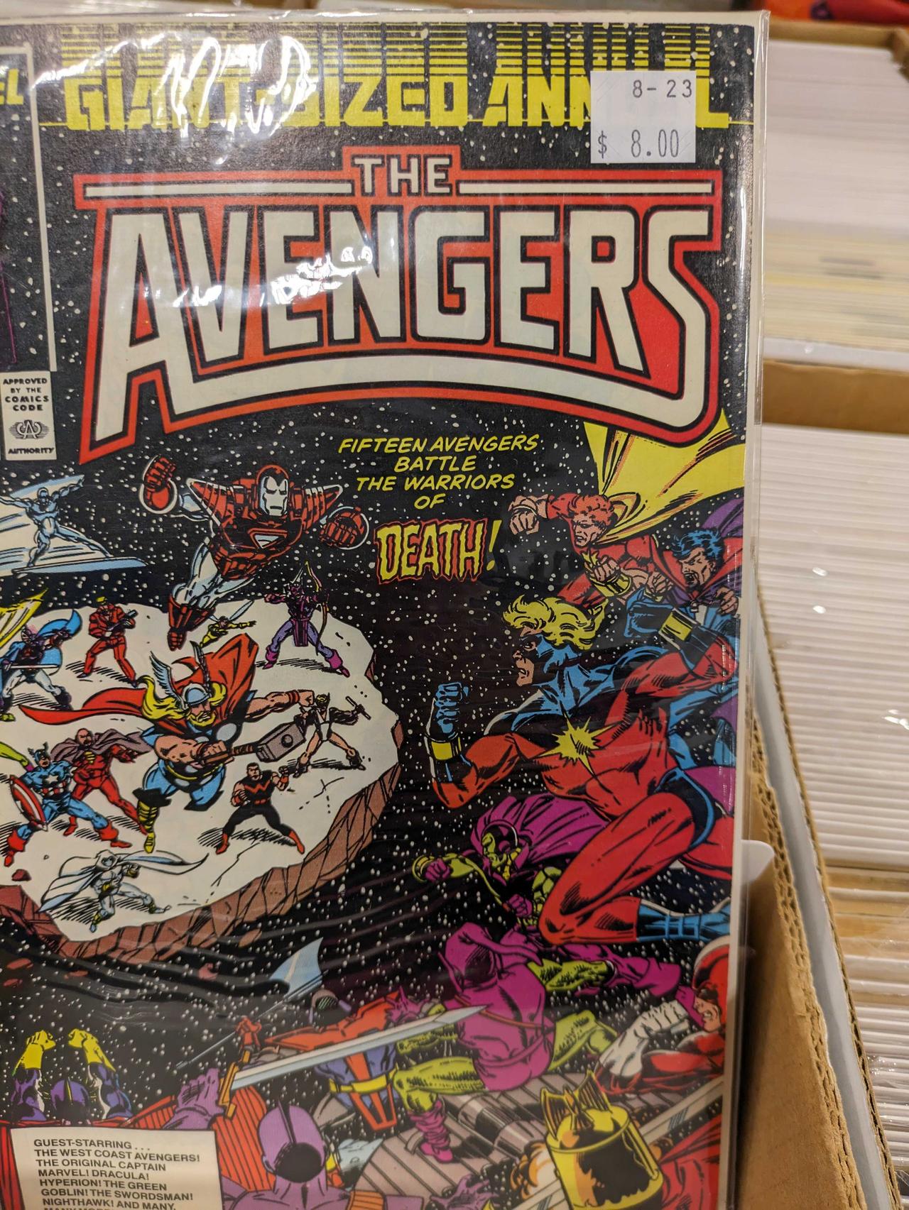 Photograph of comic book