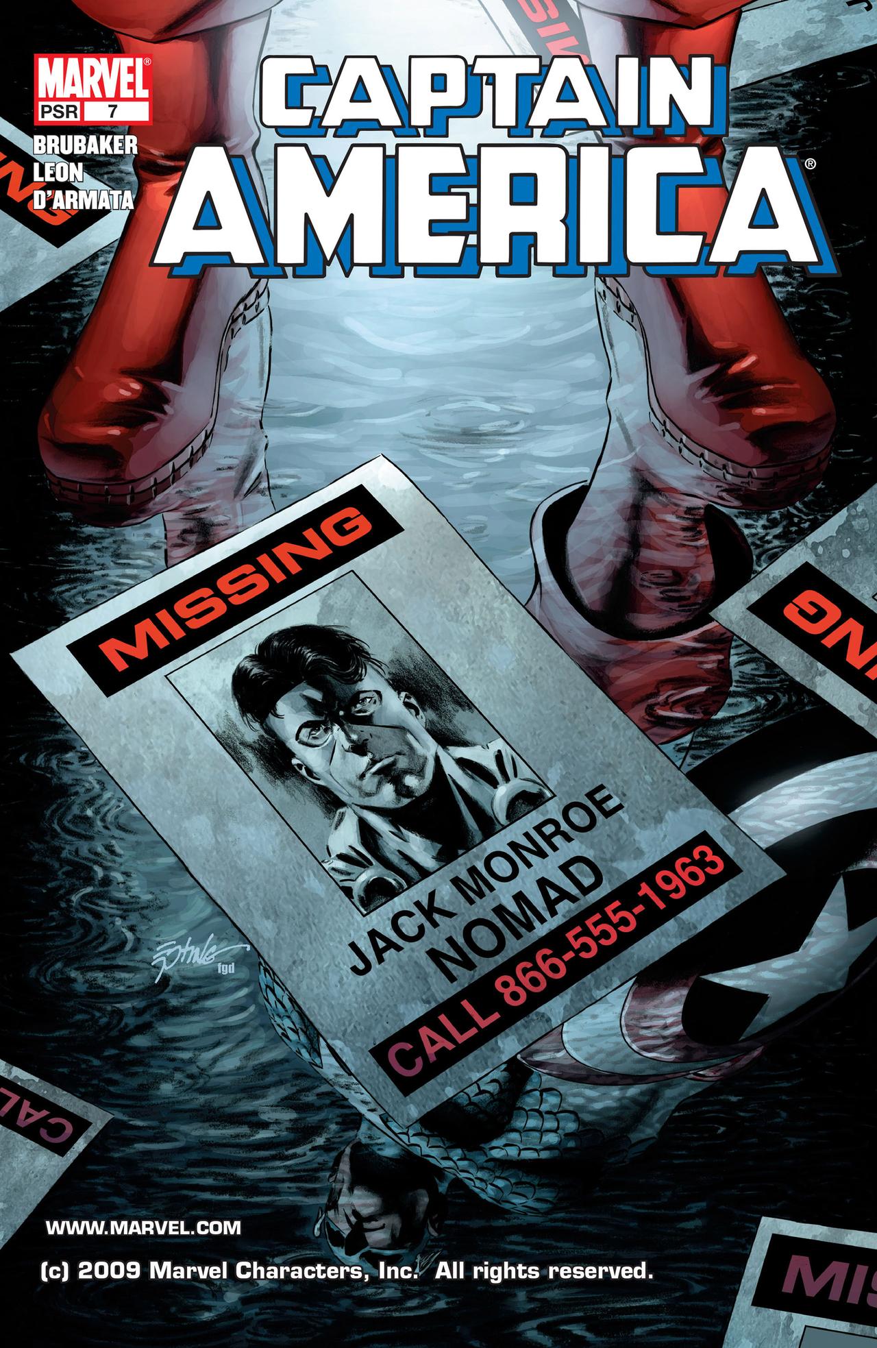 Captain America #7 cover