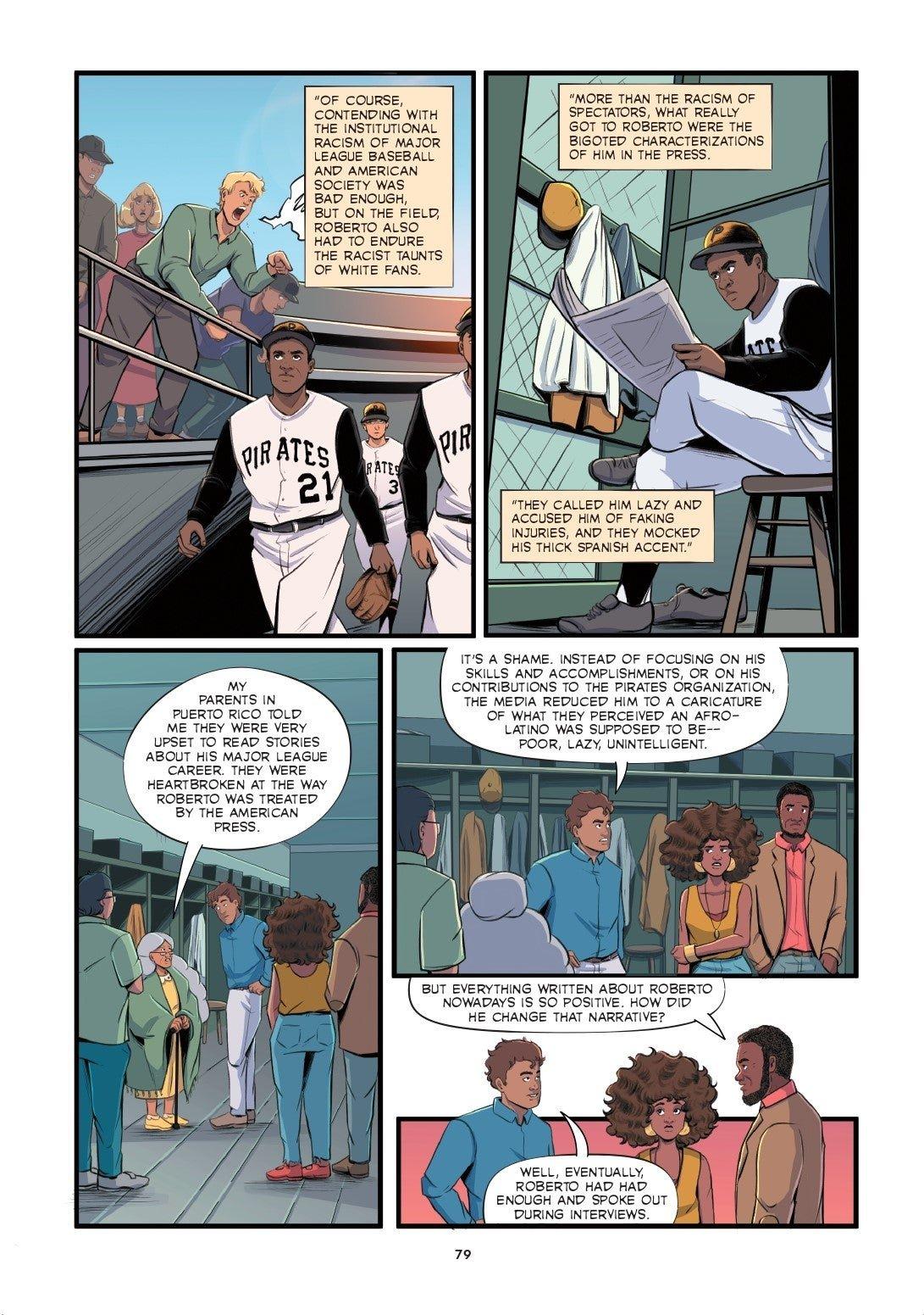 Interior comics page from SÍ, SE PUEDE: The Latino Heroes Who Changed the United States