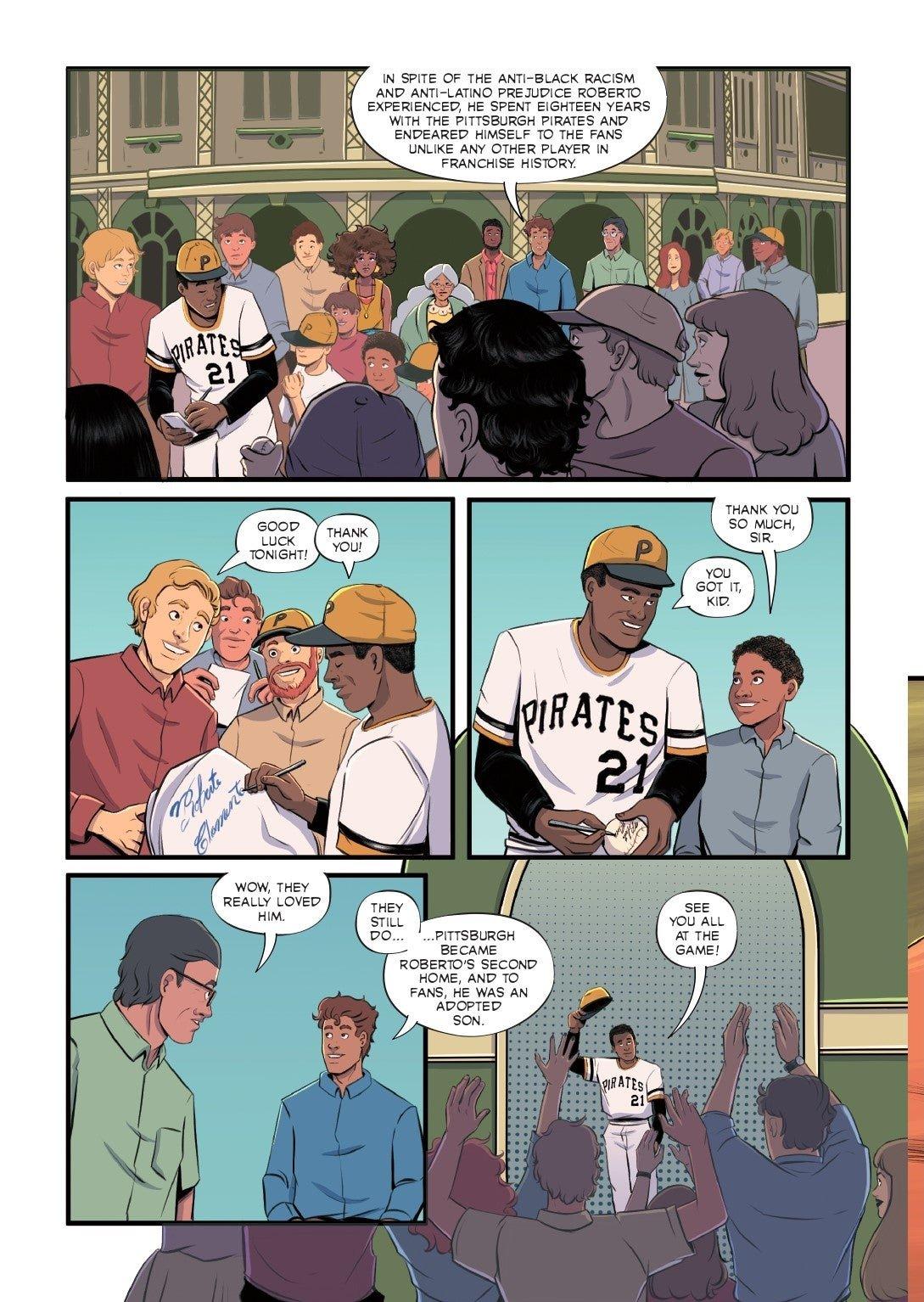 Interior comics page from SÍ, SE PUEDE: The Latino Heroes Who Changed the United States