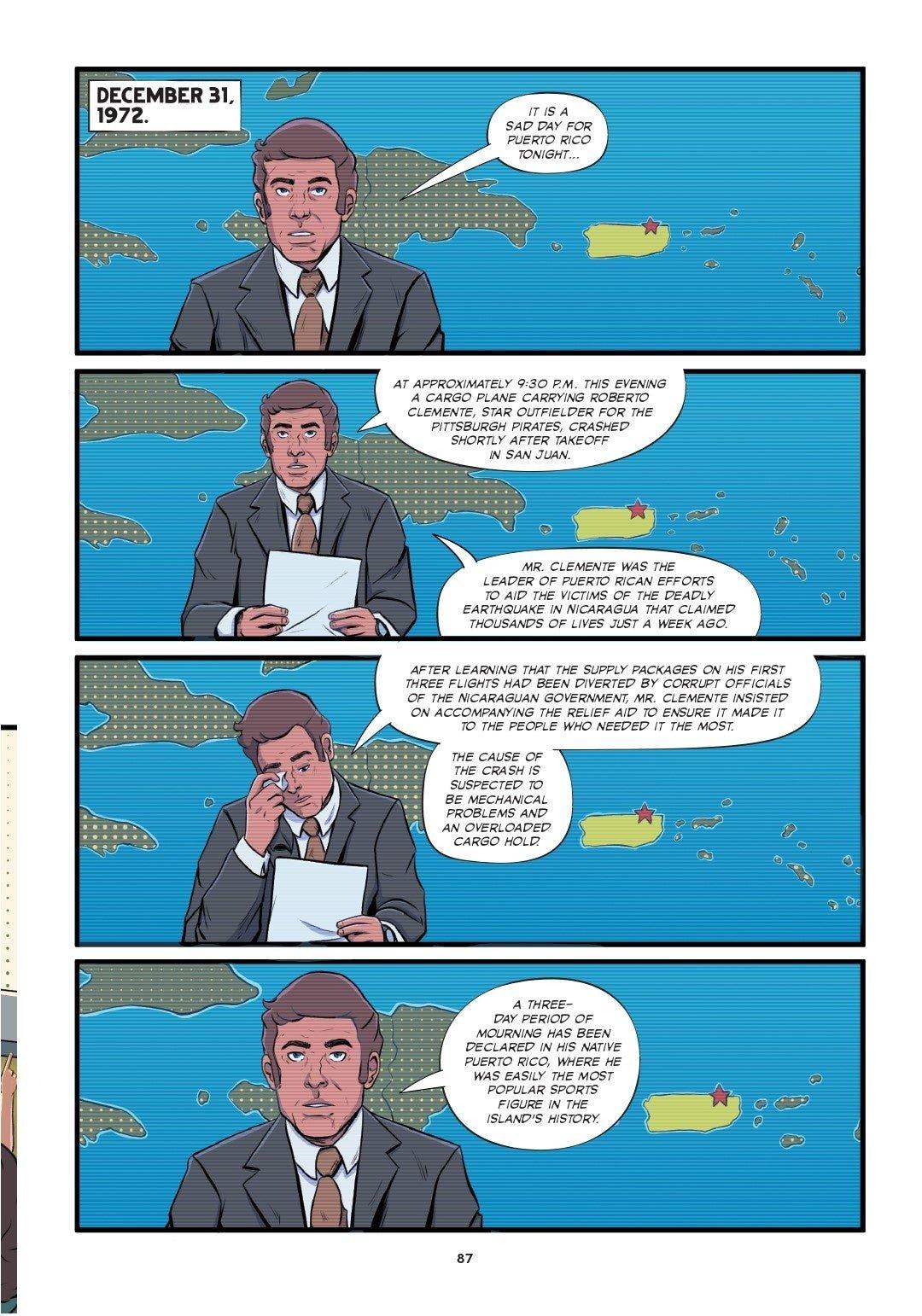 Interior comics page from SÍ, SE PUEDE: The Latino Heroes Who Changed the United States