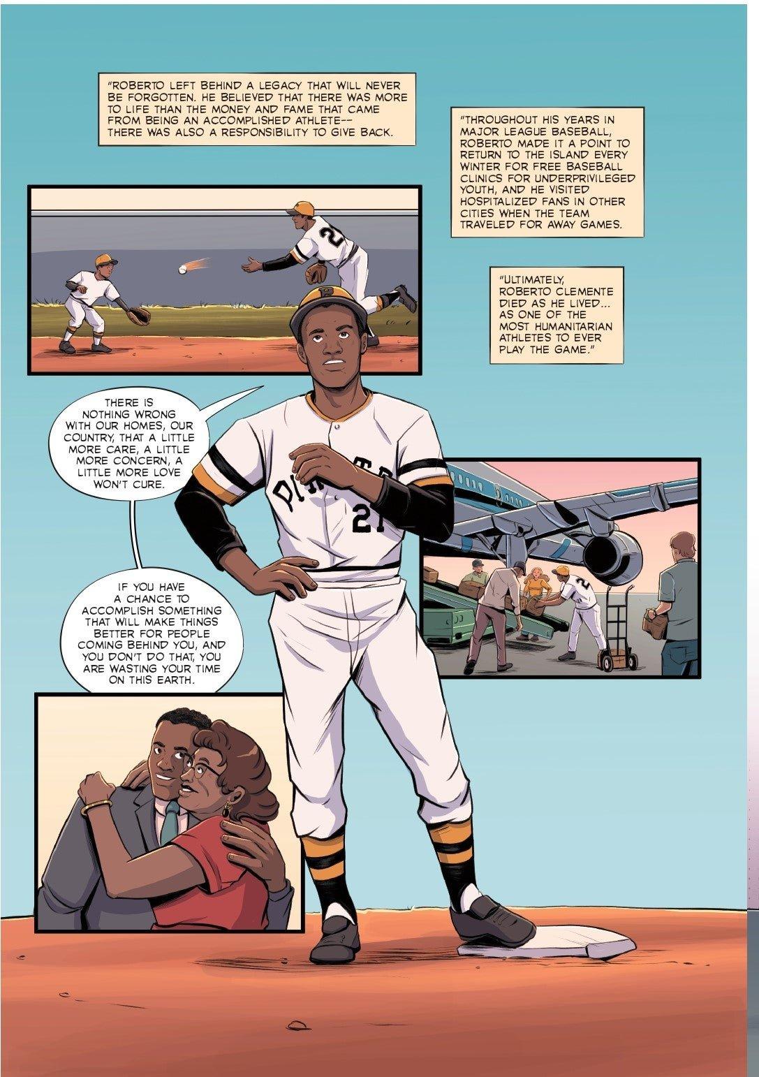 Interior comics page from SÍ, SE PUEDE: The Latino Heroes Who Changed the United States