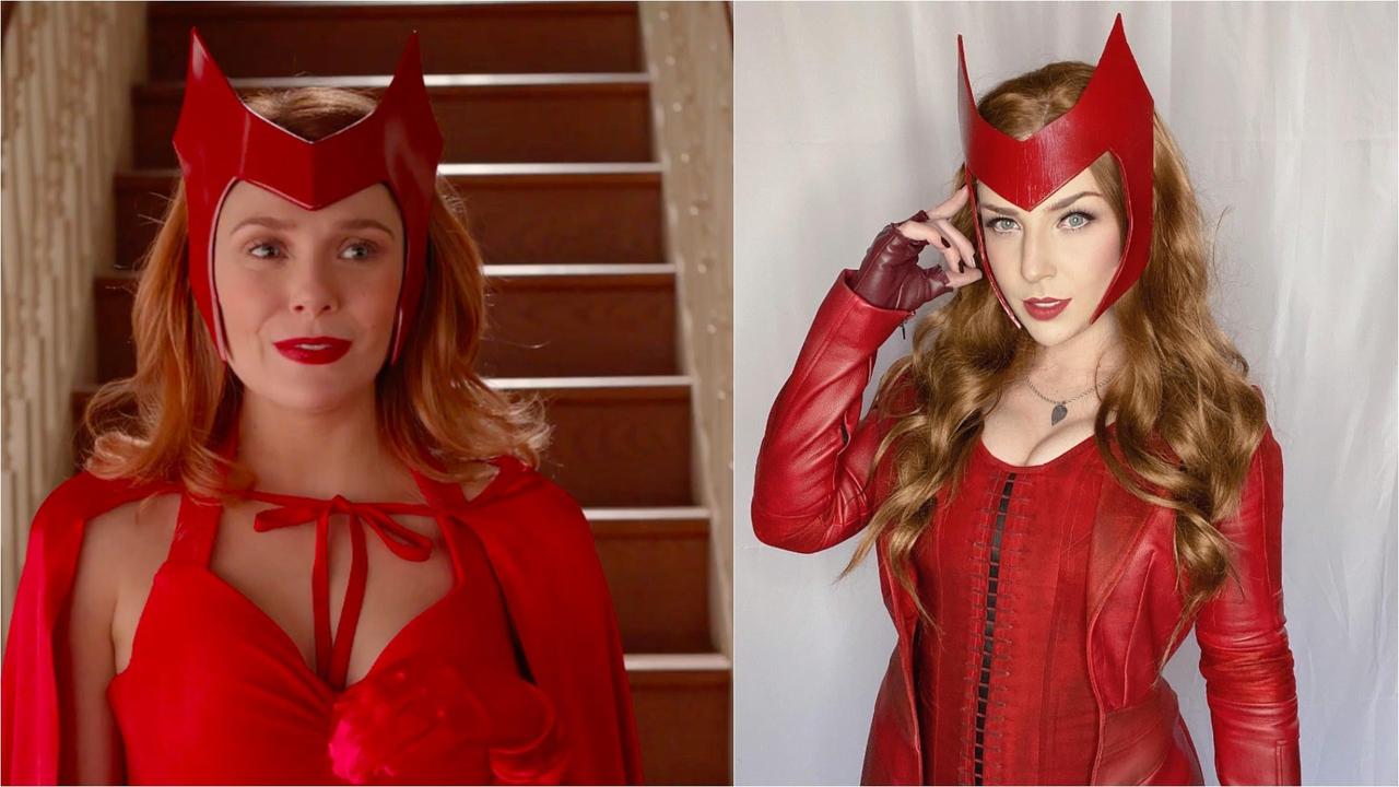 Scarlet Witch headpiece tutorial