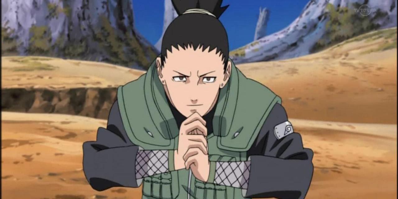 Shikamaru in Naruto