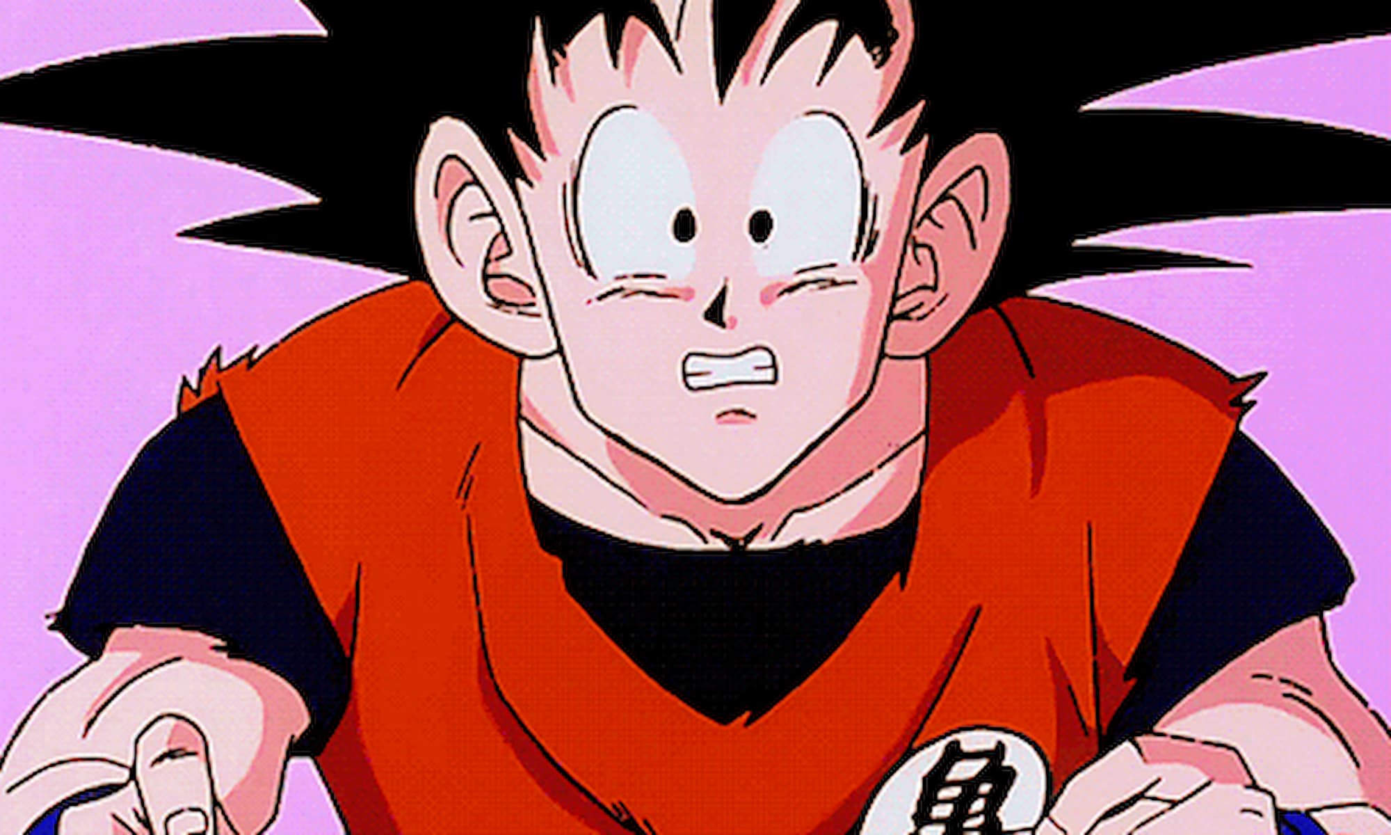 Shocked Goku Face
