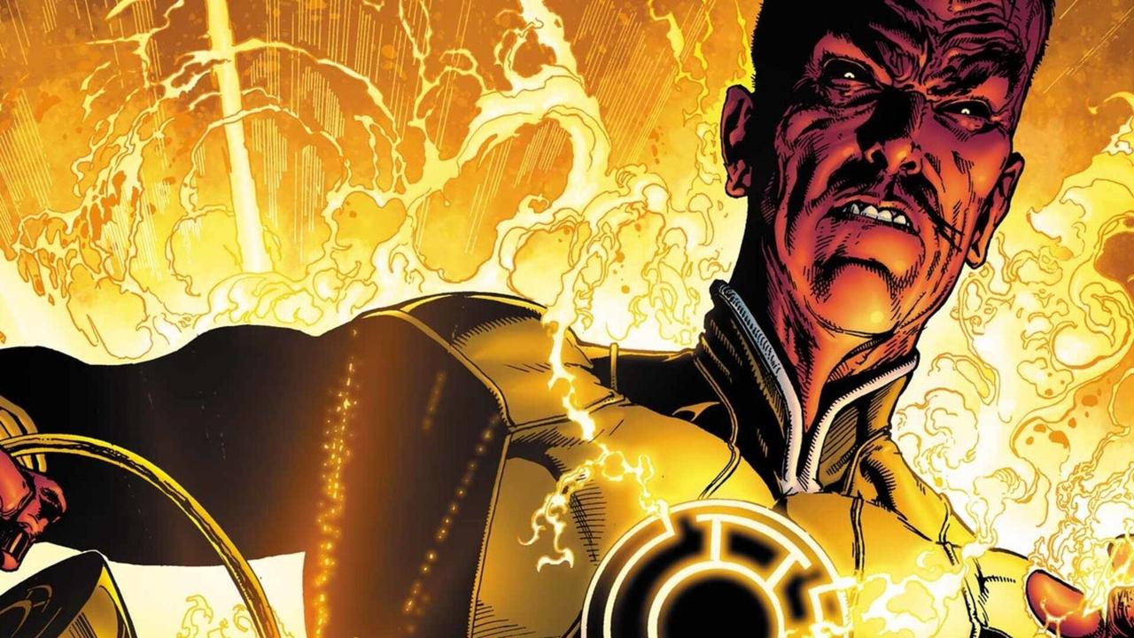 Sinestro powers up