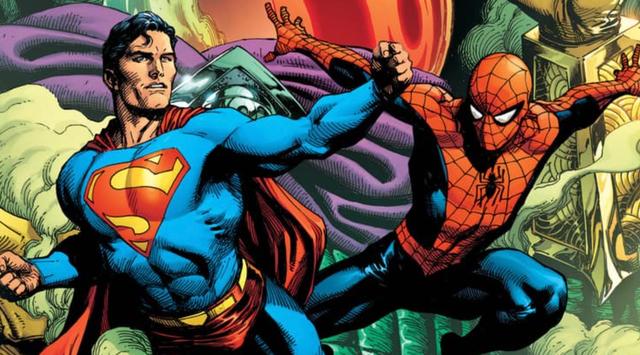 The Gary Frank variant cover of Spider-Man/Superman #1