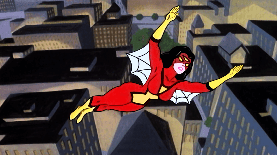 Spider-Woman cartoon