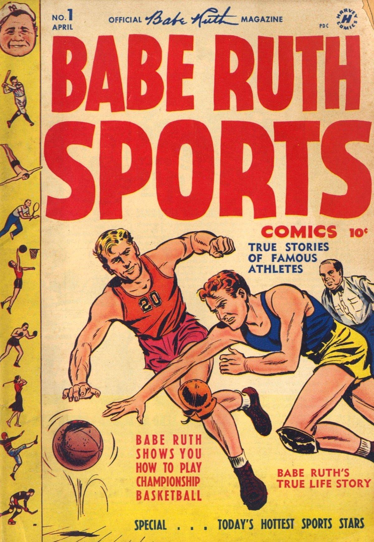 Babe Ruth Sports Comics