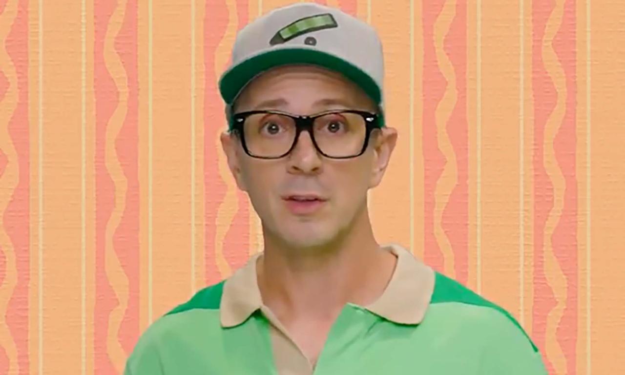 Steve Burns on Blue's Clues