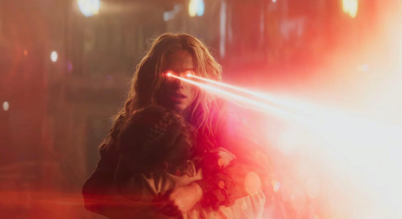 An image from the Supergirl trailer