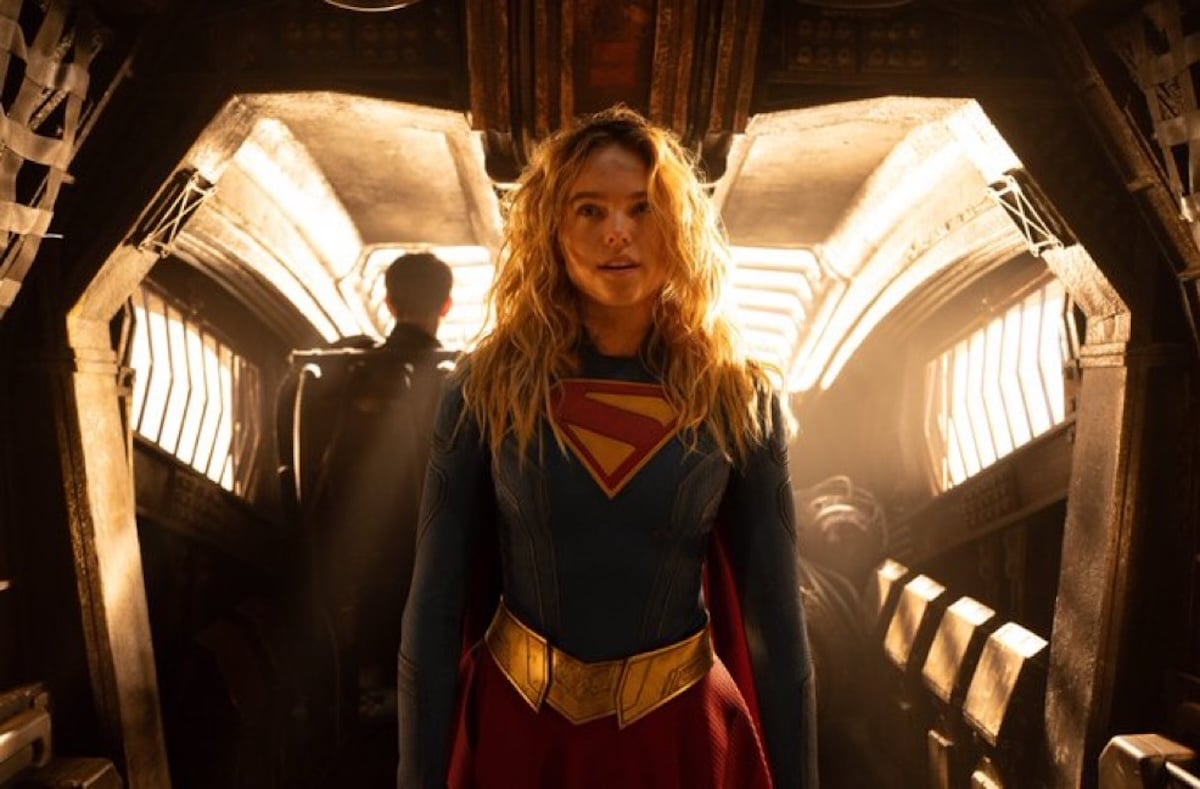 A still from Supergirl