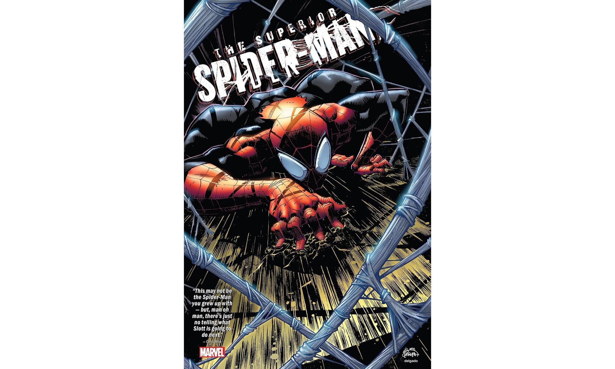 The cover of The Superior Spider-Man omnibus vol. 1