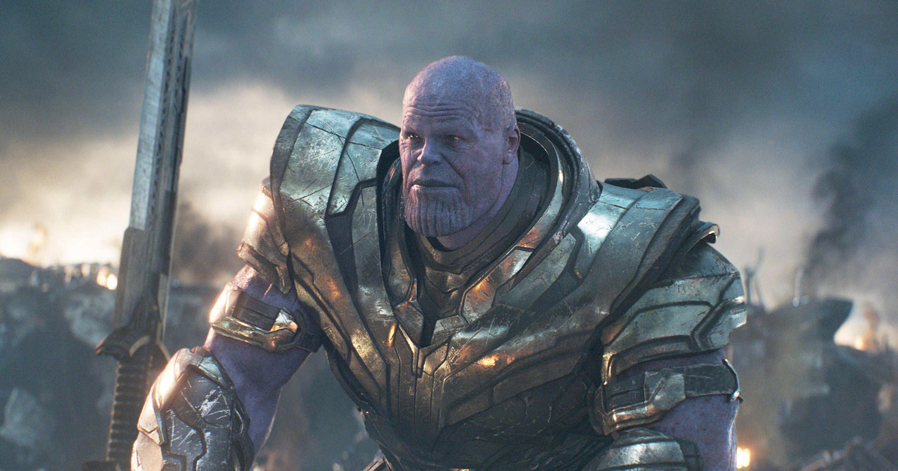 An image of Thanos in Avengers: Endgame