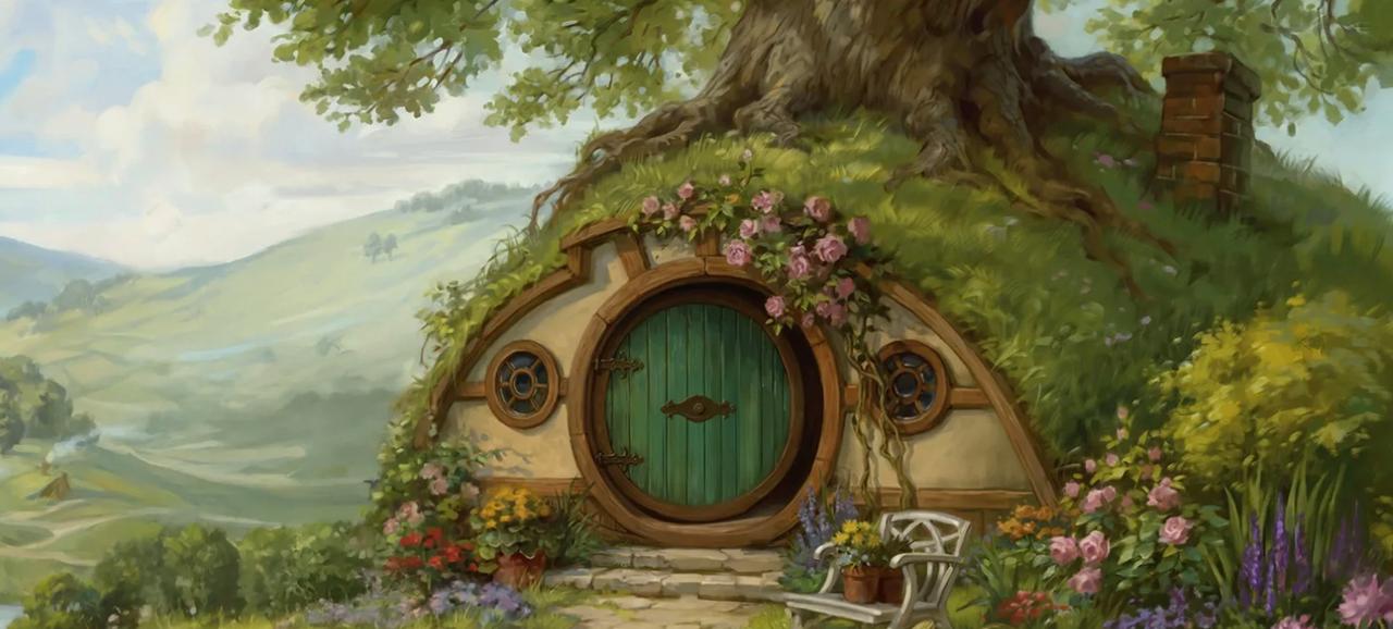 An image from The Hobbit Magic: The Gathering set