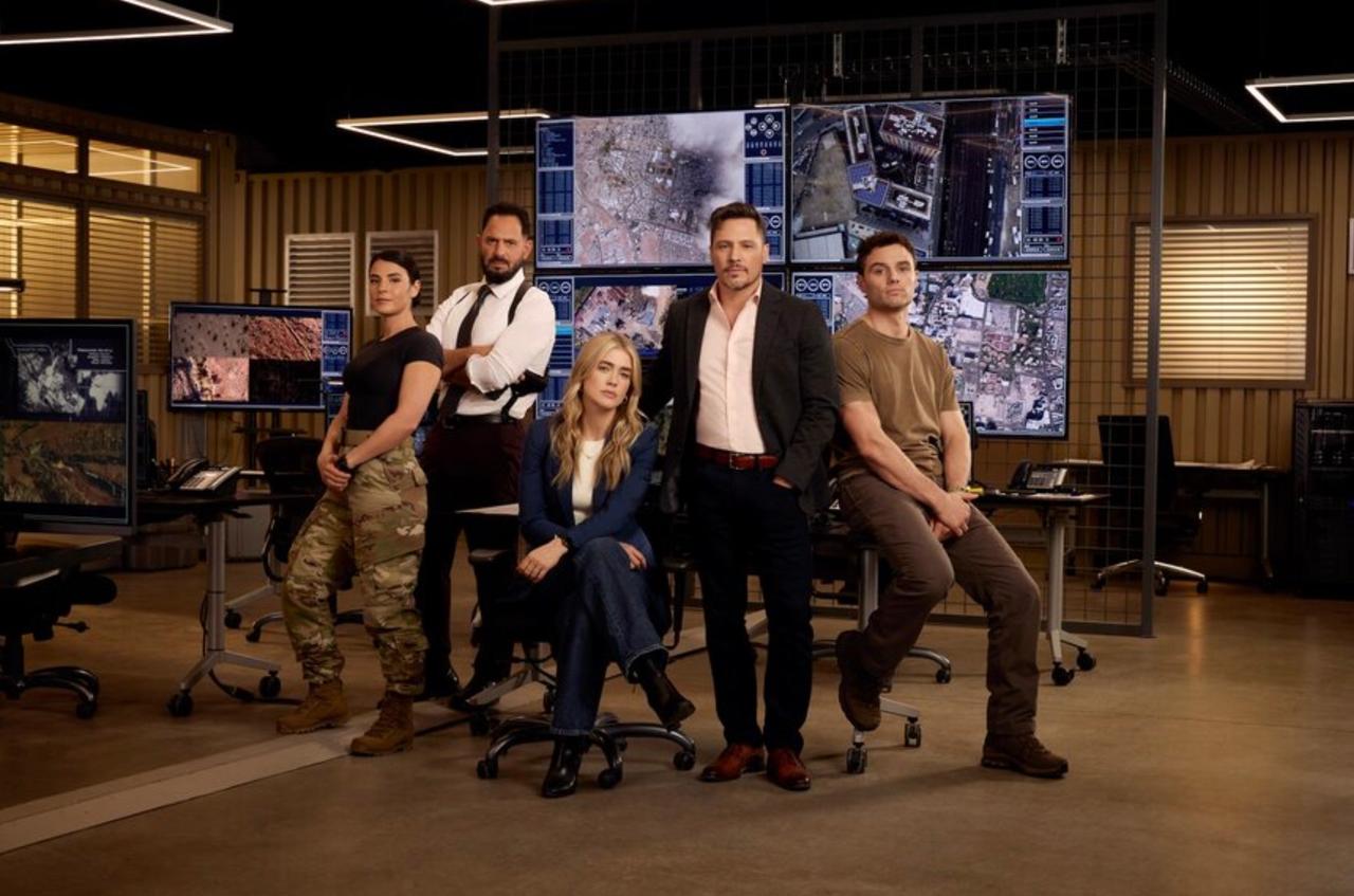 A promotional image from The Hunting Party