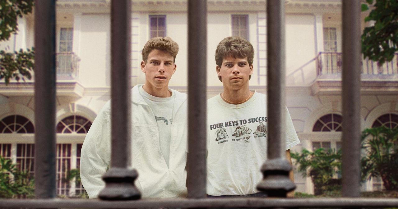 A promotional still of The Menendez Brothers documentary