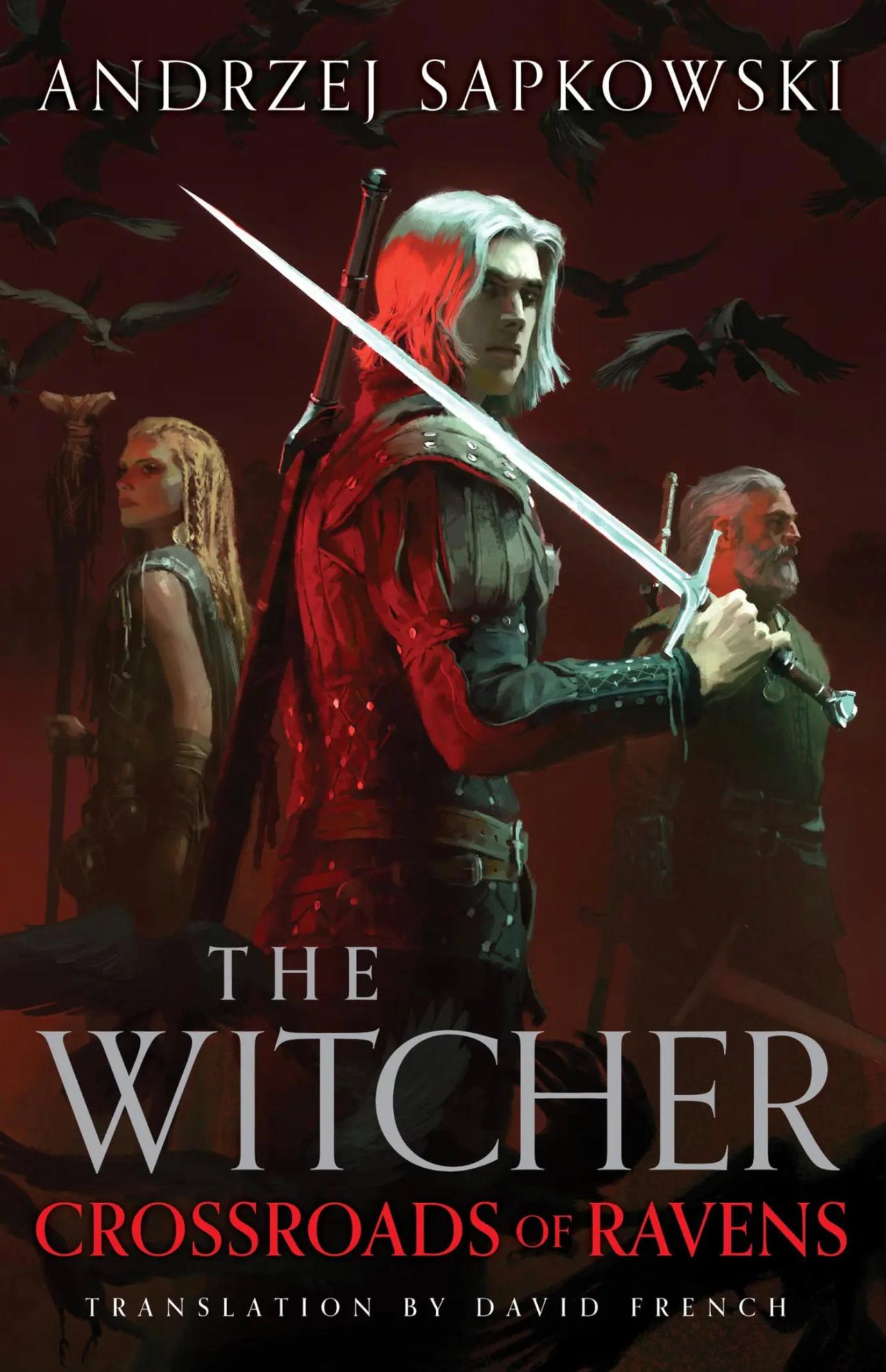 The cover of The Witcher Crossroads of Ravens