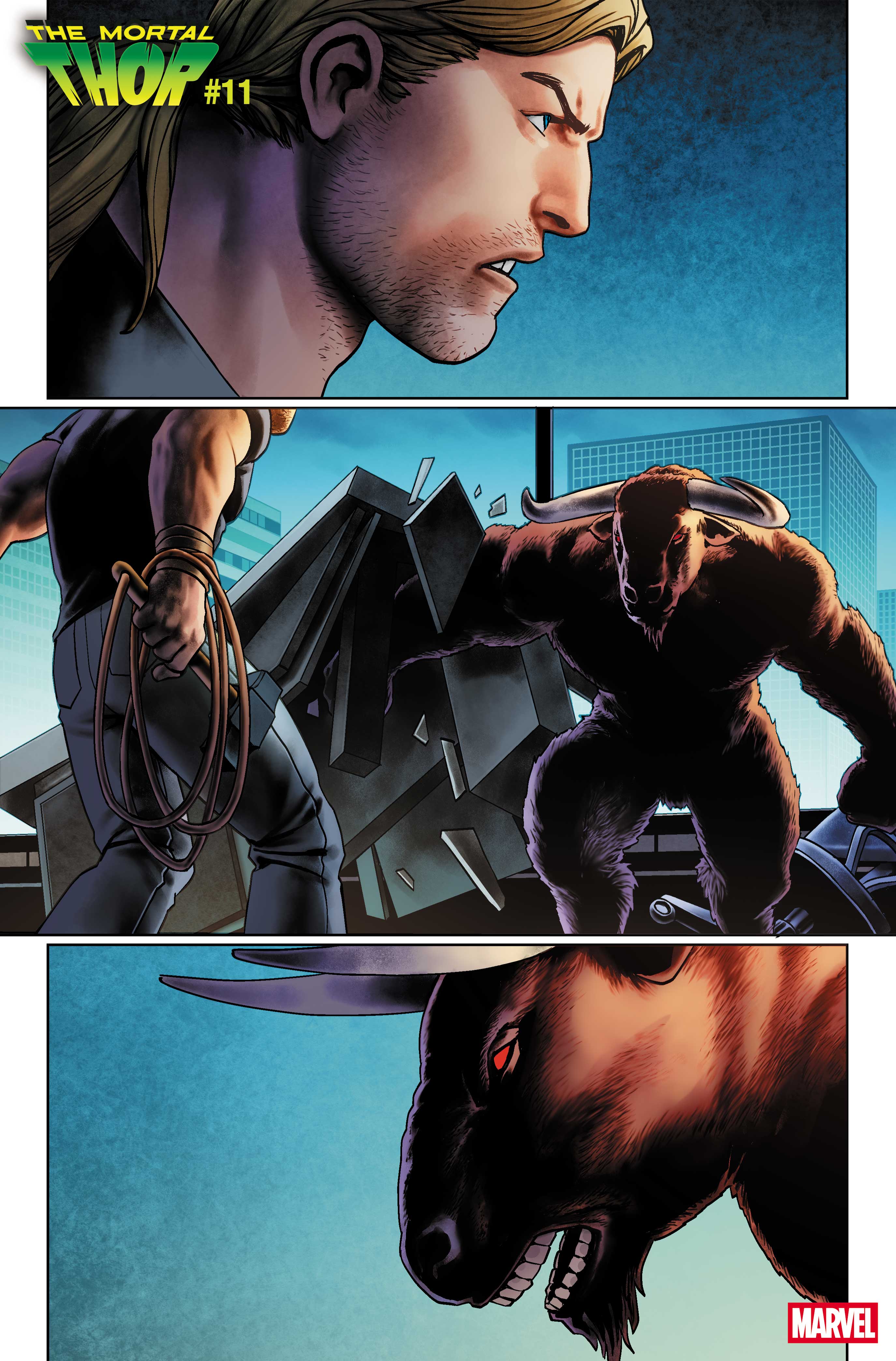 A page from Mortal Thor #11